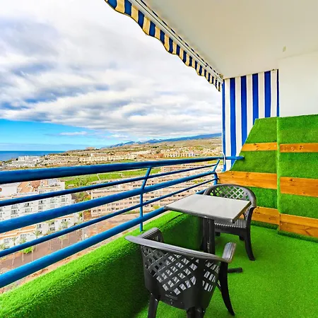 Oceanfront With Private Balcony In Playa Paraiso Lejlighed Costa Adeje (Tenerife)